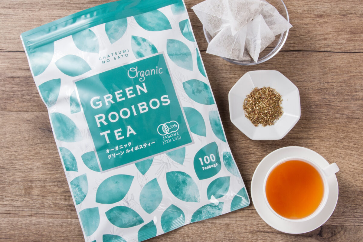 茶つみの里 オーガニック グリーンルイボスティー 2g×100個入