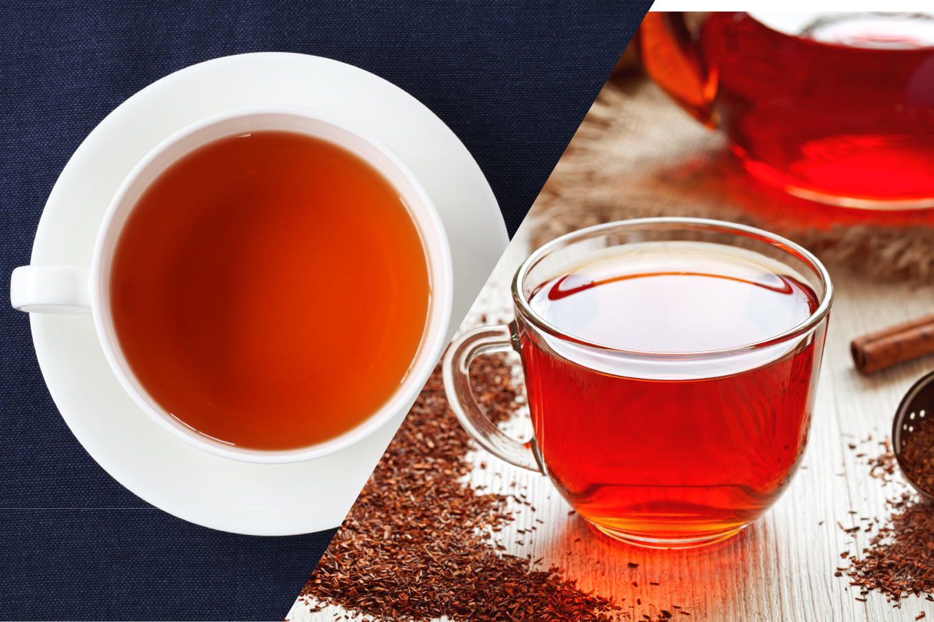 ルイボスティーと紅茶、どちらを選ぶべき？