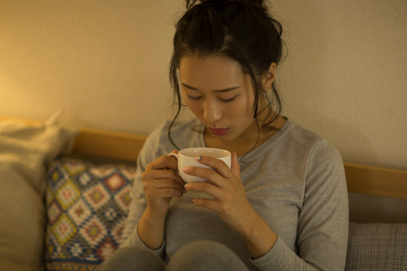 カフェインが気になる夜、ルイボスティーを寝る前に。